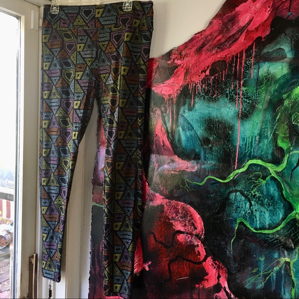 Lularoe Nightmare Before Christmas TC Leggings